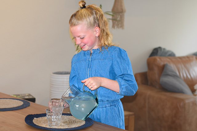 Zomerse temperaturen en drinken